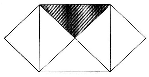 Satz des Pythagoras mit Hilfslinien vereinfacht